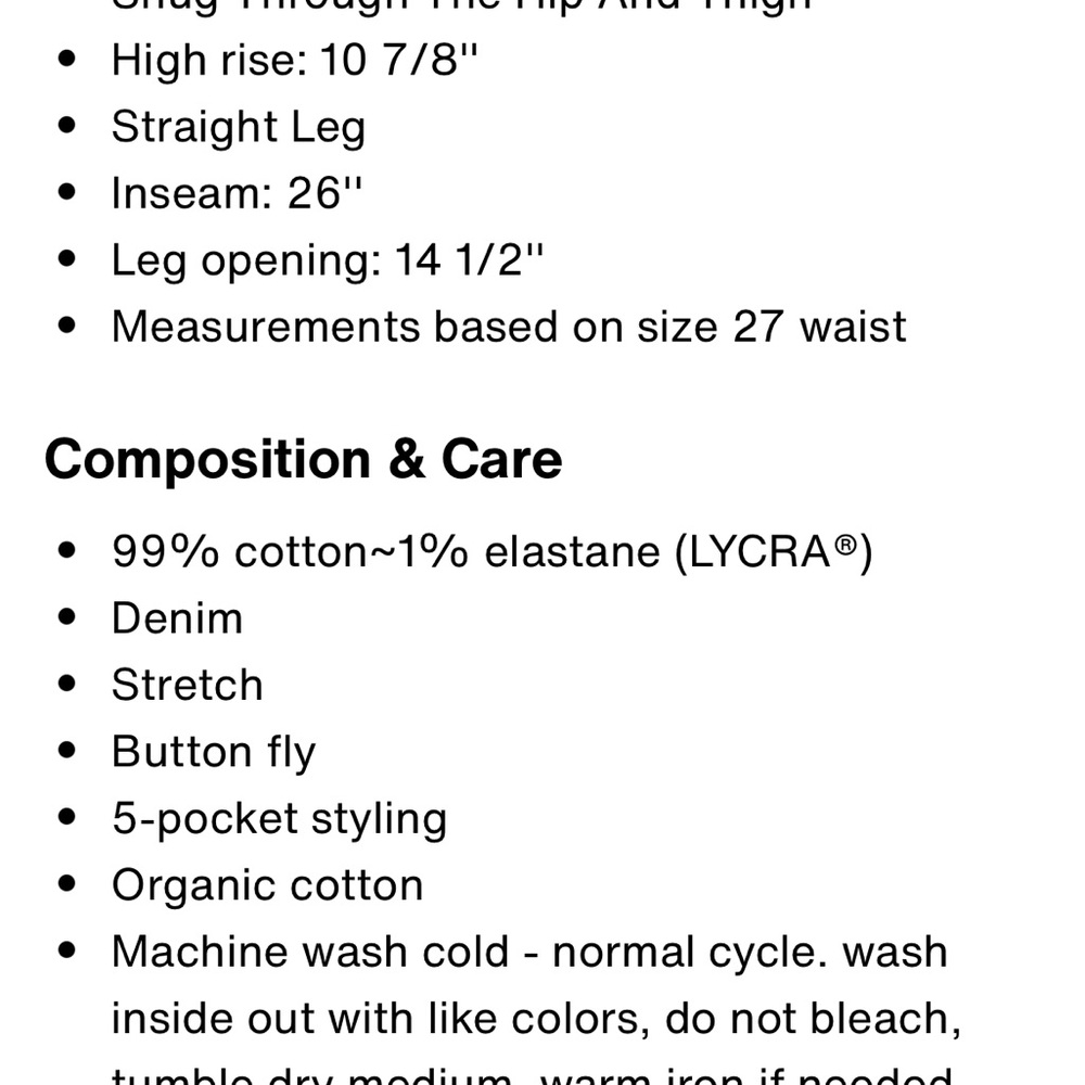 Levi's High Rise Jeans - Picture 6 of 6